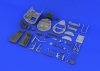 Eduard 632054 Lewis Mk. III WW1 gun 1/32 Hasegawa